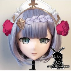 (RB20234)Customize Full Head Quality Handmade Female/Girl Resin Japanese Anime Cartoon Character ‘Mea’ Kig Cosplay Kigurumi Mask (RB20234)Customize Full Head Quality Handmade Female/Girl Resin Japanese Anime Cartoon Character ‘Mea’ Kig Cosplay Kigurumi Mask